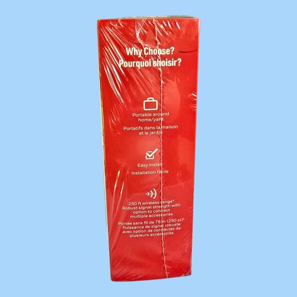 NEW Sealed! Honeywell Home - Series 3: Wireless Portable Doorbell & Push Button - Picture 4 of 6